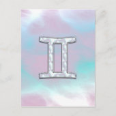 Moeder van parelstijl Gemini-dierentuin Briefkaart (Voorkant)