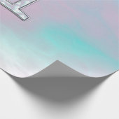 Moeder van parelstijl Gemini-dierentuin Cadeaupapier (Hoek)