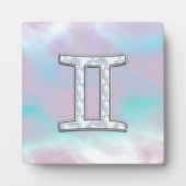 Moeder van parelstijl Gemini-dierentuin Fotoplaat (Voorkant)