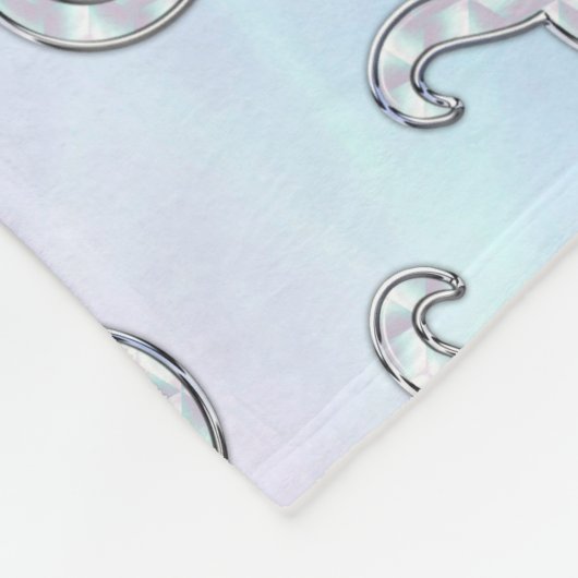 Moeder van parelstijl Taurus Zodiac-symbool Fleece Deken (Hoek)