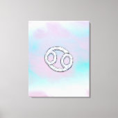 Moeder van Parelstijlkankerdierentuin Canvas Afdruk (Voorkant)