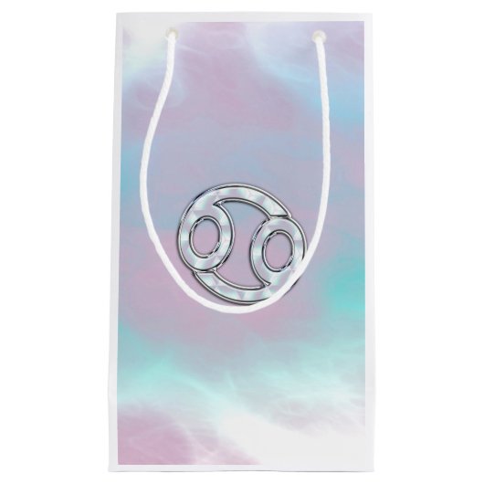 Moeder van parelstijlkankerdierentuin klein cadeauzakje (Voorkant)