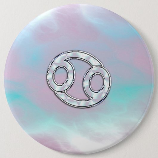 Moeder van Parelstijlkankerdierentuin Ronde Button 6,0 Cm (Voorkant)