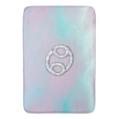 Moeder van Parelstijlkankerdiersymbool Badmat (Voorkant Verticaal)