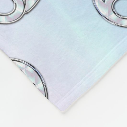 Moeder van Parelstijlkankerdiersymbool Fleece Deken (Hoek)