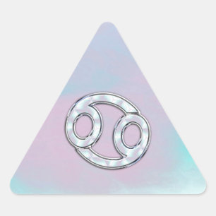 Moeder van parelstijlkankerschildertje sticker