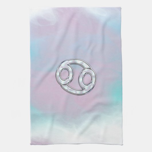 Moeder van parelstijlkankerschildertje theedoek (Verticaal)