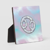 Moeder van parelstijlkankersymbool Astrologie Fotoplaat (Voorkant)