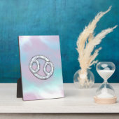 Moeder van parelstijlkankersymbool Astrologie Fotoplaat (Zijkant)