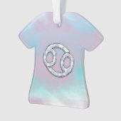 Moeder van parelstijlkankersymbool Astrologie Ornament (voorkant)