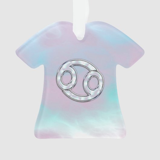 Moeder van parelstijlkankersymbool Astrologie Ornament (voorkant)