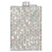 Moeder van ParelTegels Heupfles (Achterkant)