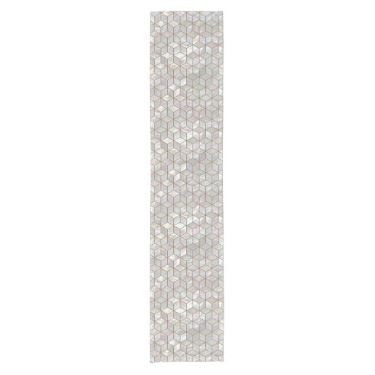 Moeder van ParelTegels Korte Tafelloper (Voorkant)