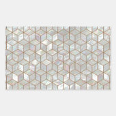 Moeder van ParelTegels Rechthoekige Sticker (Voorkant)