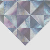 Moeder van pareltextiel Luxury Geometric Patterned Tissuepapier (Detail)