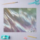 Moeder van Pareltextiel Luxury Iridescent Elegant Tissuepapier (Craft)