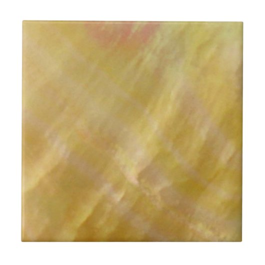 Moeder van pareltinten goud tegeltje (Voorkant)