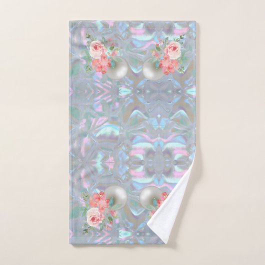 Moeder van Pearl Abalone Rozen Bad Handdoek (Handdoek)