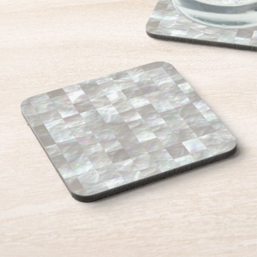 Moeder van Pearl. Bier Onderzetter (Linkerzijde)