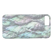 MOEDER VAN PEARL Blue Print Barely Er iPhone 7 Case-Mate iPhone Case (Achterkant (Horizontaal))