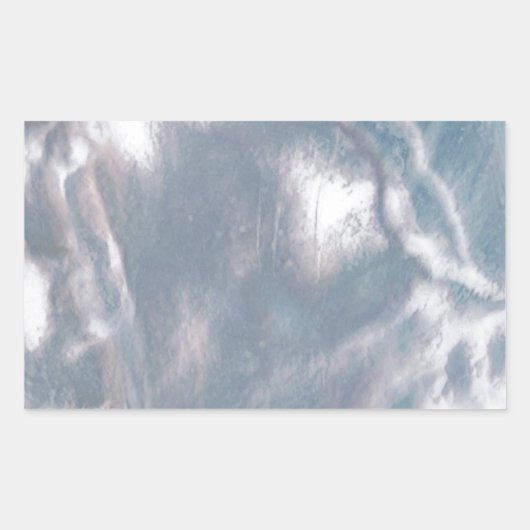 Moeder van Pearl-Blue Rechthoekige Sticker (Voorkant)