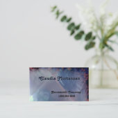 Moeder van Pearl Effect Biz Kaarten Visitekaartje (Staand voorkant)