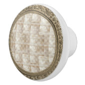 Moeder van Pearl Keramische Knop (Rechts)