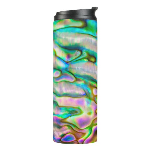 Moeder van Pearl Neon Thermosbeker (Gedraaid links)