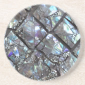 Moeder-van-Pearl-Onderzetters Zandsteen Onderzetter (Voorkant)