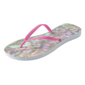 MOEDER VAN PEARL Pink Slim Strap FlipFlops Thangen Teenslippers (Schuin)