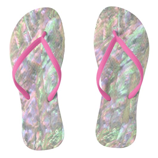 MOEDER VAN PEARL Pink Slim Strap FlipFlops Thangen Teenslippers (Voetbed)