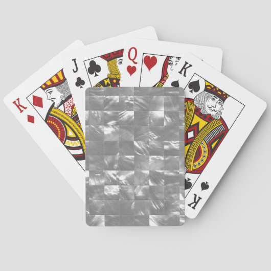 Moeder van Pearl Pokerkaarten (Achterkant)