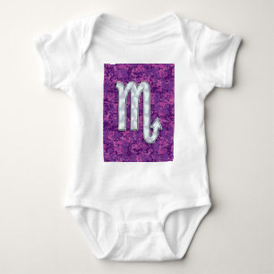 Moeder van Pearl Scorpio Zodiac Pink Digital Camo Romper