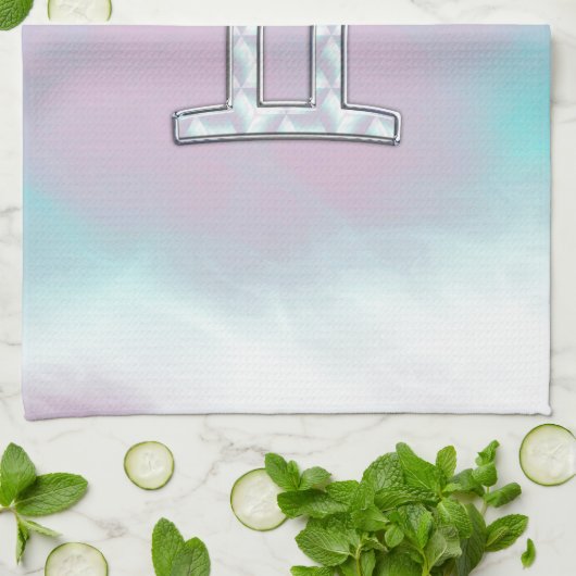 Moeder van Pearl Style Gemini Theedoek (Gevouwen)