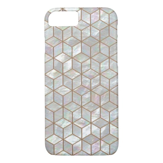 Moeder van Pearl Tiles Case-Mate iPhone Case (Achterkant)