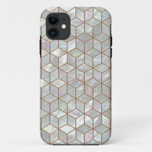 Moeder van Pearl Tiles iPhone 11 Hoesje