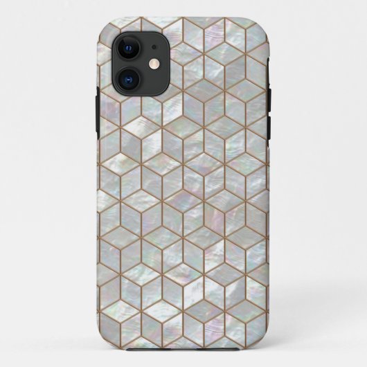Moeder van Pearl Tiles Case-Mate iPhone Case (Achterkant)