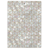 Moeder van Pearl Tiles Klembord (Achterkant)