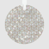 Moeder van Pearl Tiles Ornament (achterkant)