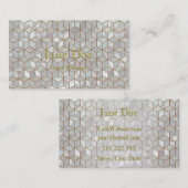 Moeder van Pearl Tiles Visitekaartje (Voorkant / Achterkant)