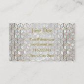 Moeder van Pearl Tiles Visitekaartje (Achterkant)