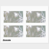 Moeder van Pearl-White Rechthoekige Sticker (Vel)