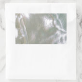 Moeder van Pearl-White Rechthoekige Sticker (Tas)