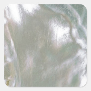 Moeder van Pearl-White Vierkante Sticker