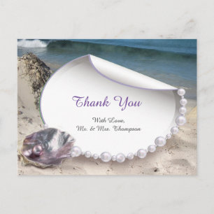 Moeder van Pearls Beach party Briefkaart