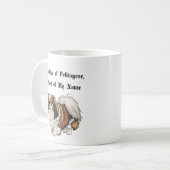 Moeder van Pekingees, Eerste van Mijn Naam Koffiemok (Voorkant links)