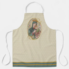 Moeder van persoonlijke hulp Jezus Religieus Schort