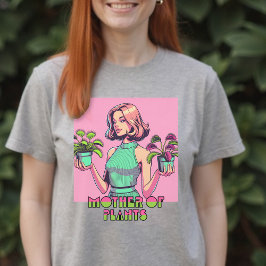 Moeder van Plant Venus Flytrap Pop Art T-shirt