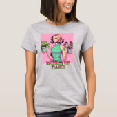 Moeder van Plant Venus Flytrap Pop Art T-shirt (Voorkant)
