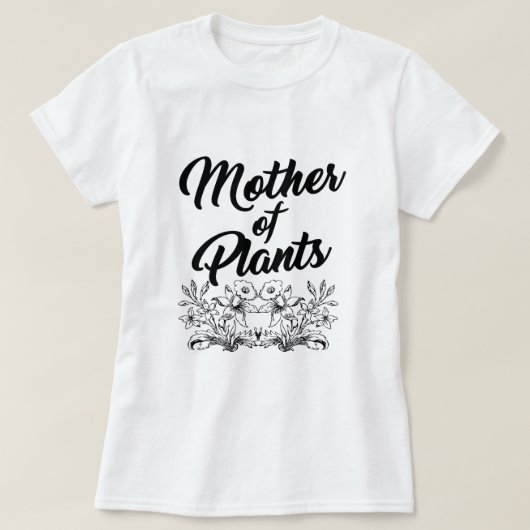 MOEDER VAN PLANTEN T-shirt (Design voorkant)